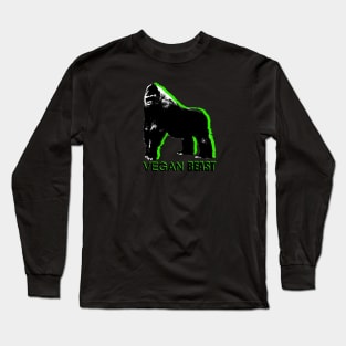 Vegan beast Long Sleeve T-Shirt